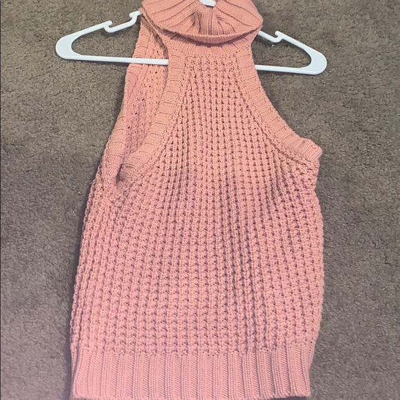 Sleeveless turtle neck sweater - Picture 1 of 1